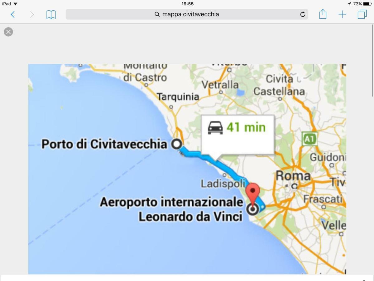 Whole Holiday Home Apartment Fantastic Civitavecchia Da Pamino & Priscilla Con Due Camere Letto! Exterior photo